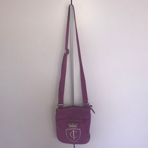 VINTAGE VELVET JUICY COUTURE CROSS BODY